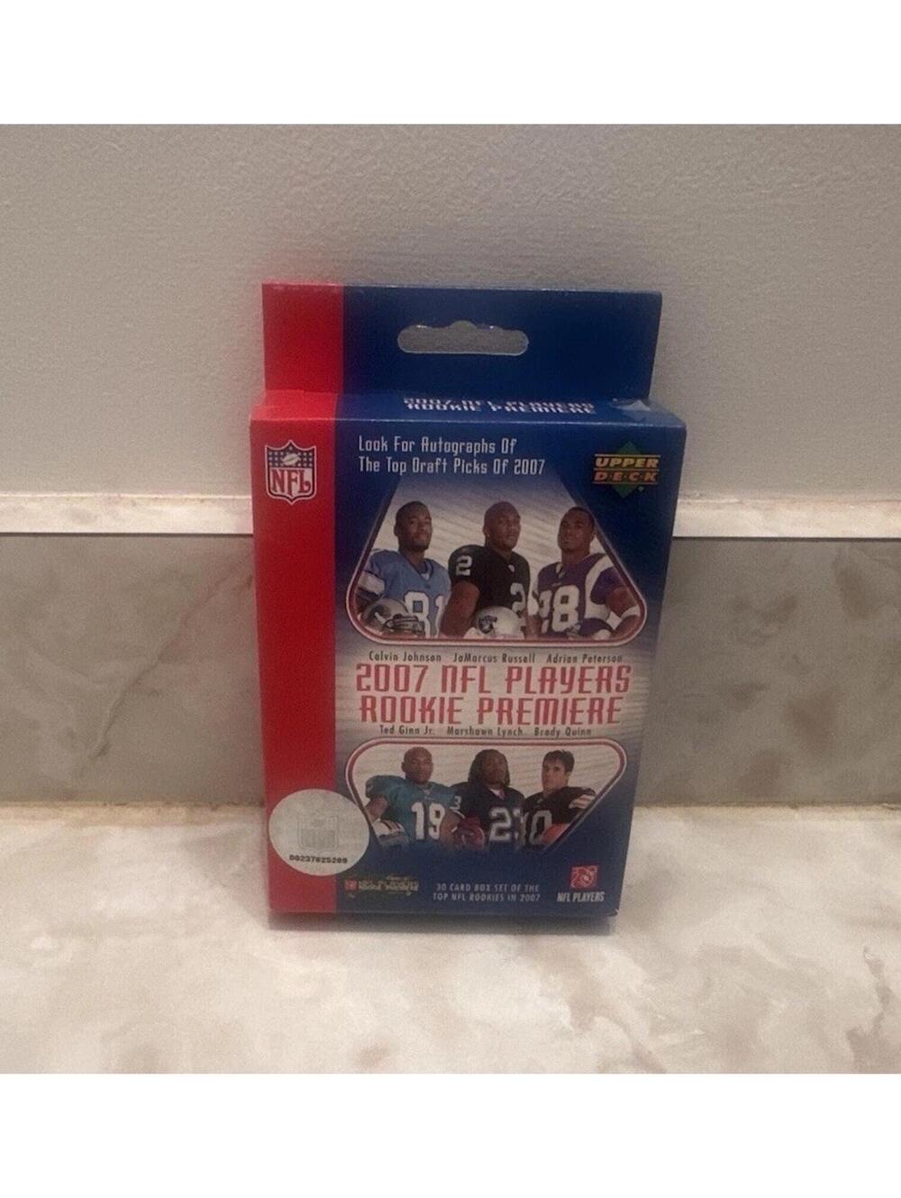 NFL 2007 Upper Deck Players Rookie Premiere Set Possible Autograph New SEALED